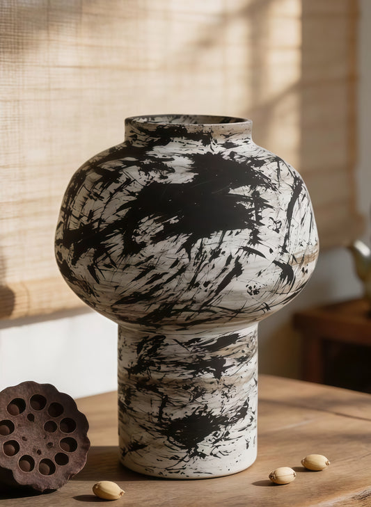 Earthwheel Hand-Thrown Pottery Vase