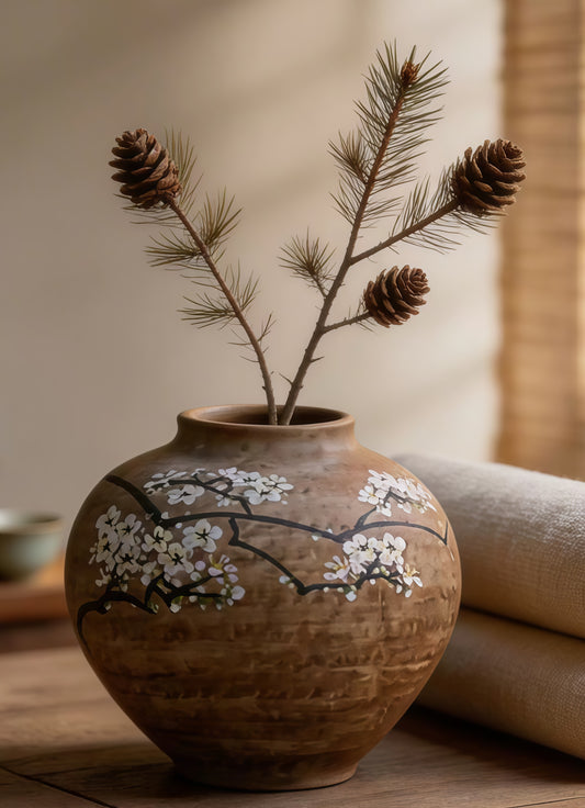 Rusthaven Ceramic Rustic Pot Vase