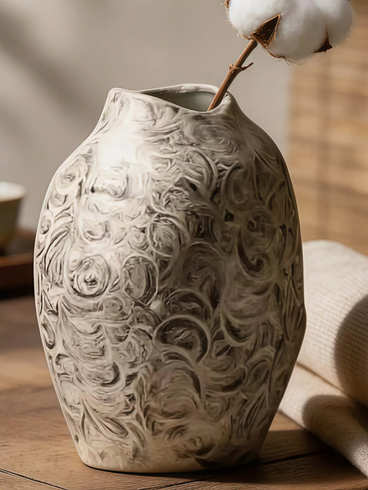 Old Hearth Retro Pottery Vase