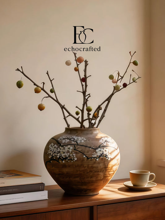 Rusthaven Ceramic Rustic Pot Vase