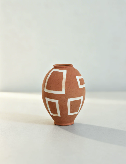 Winterberry Wabi-Sabi Hyacinth Vase