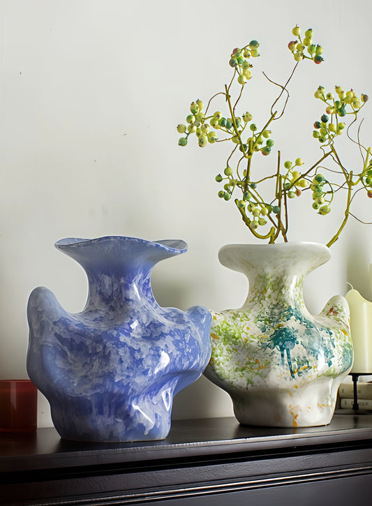 Canvas Earth Artistic Ceramic Vase